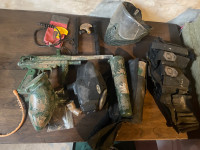 Paintball equipment 