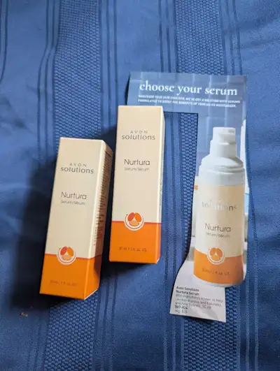 AVON SOLUTIONS NURTURA SERUM 2 PIECE SET, View more