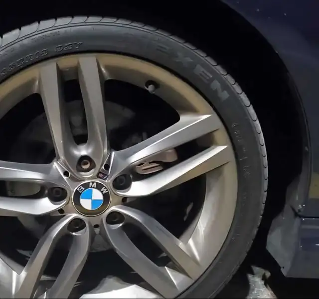 BMW M3 wheels -5X120  -225/40/18 Straight no bends in Tires & Rims in Barrie - Image 4