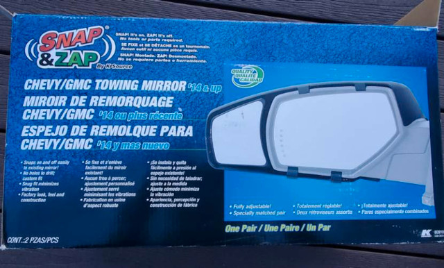 Towing mirrors in Other Parts & Accessories in Swift Current