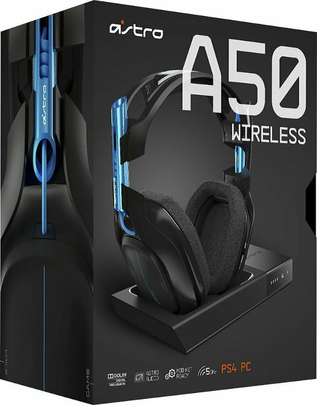 Astro Gaming - A50 Wireless Headset for PS4 and PC in Sony Playstation 4 in Burnaby/New Westminster