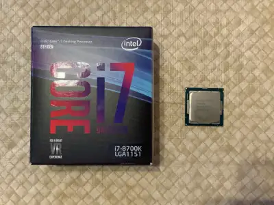 INTEL i7-8700K LGA1151 in Excellent condition, View more