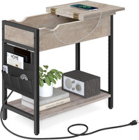 Beautiful Slim Table with Built-in Charging Station
