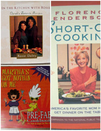 3 Cook Books f