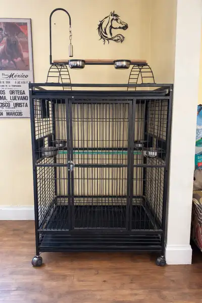 Cage pour Gros Perroquet, View more