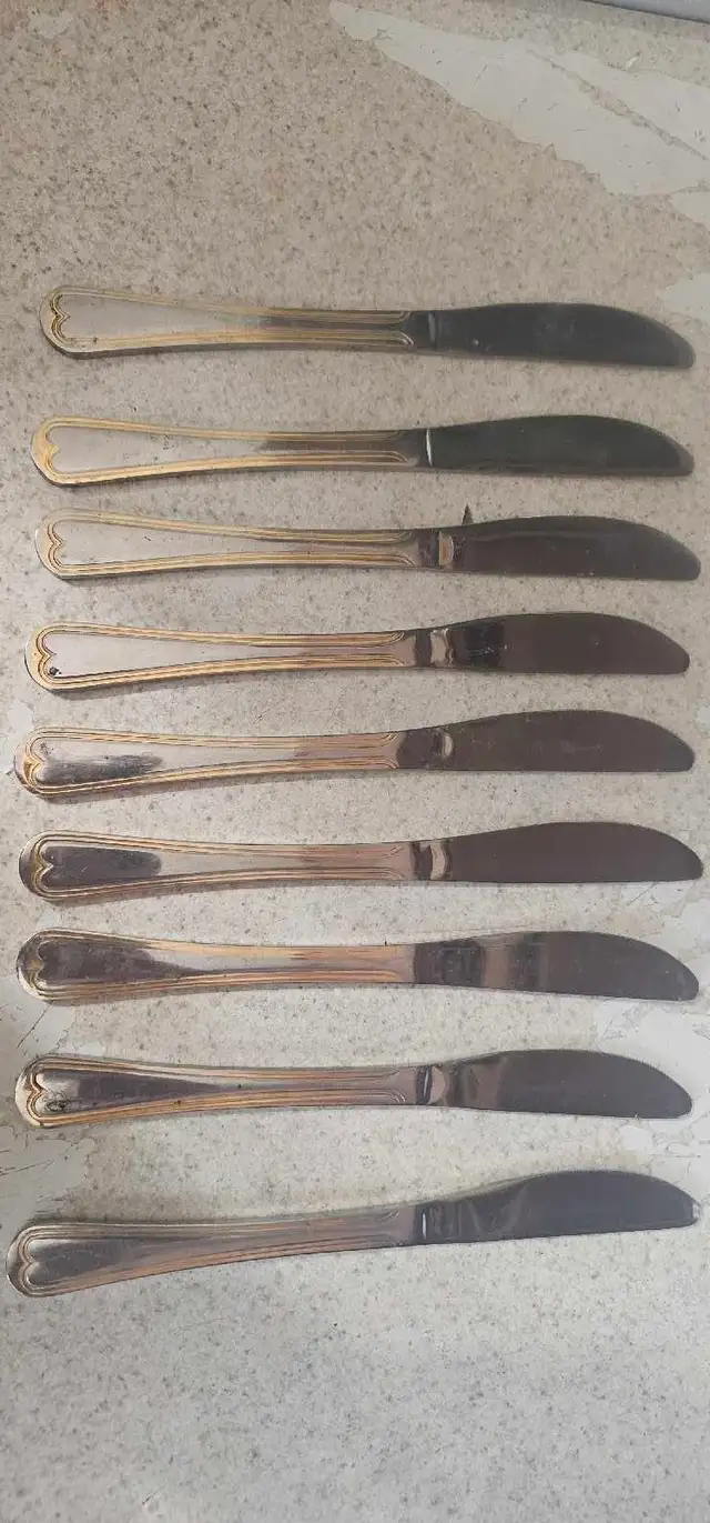 Silver-plated Dinner Knives
