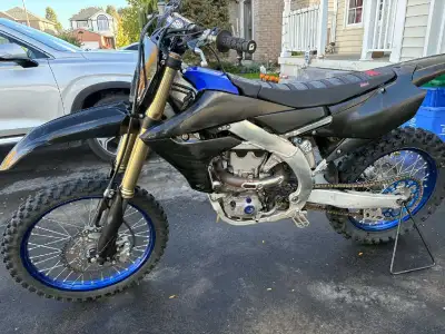 Bought this 2018 yzf 450 at the beggening of the season for single track riding and realized its not...