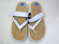 Rockport White Leather Sandals Slip-ons Ladies Sz 7.5