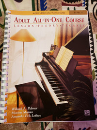 Alfred basic adult piano course book