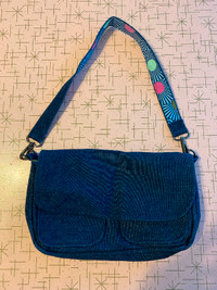 Handmade denim purse