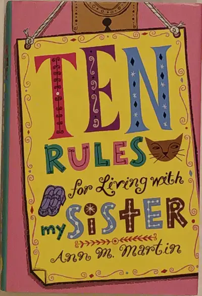 Ten Rules for Living with My Sister HardCover Book w Slip Cover, View more