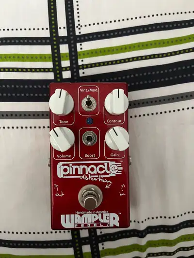 Wampler pinnacle standard distorsion guitar  pedal, View more