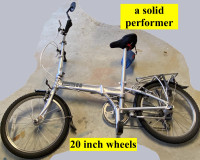 7 Speed Dahon Mariner folding bike