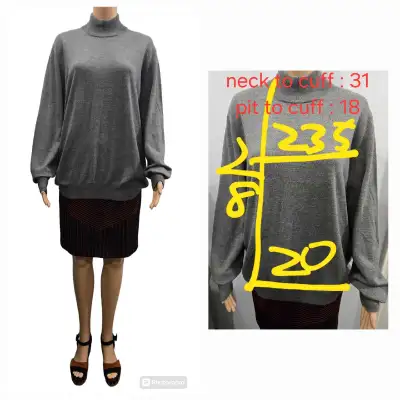 Unisex women's plus size Vassi Couture Sweater , Size XXL, View more