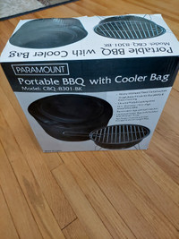 Brand New Portable Paramount BBQ with Cooler Bag