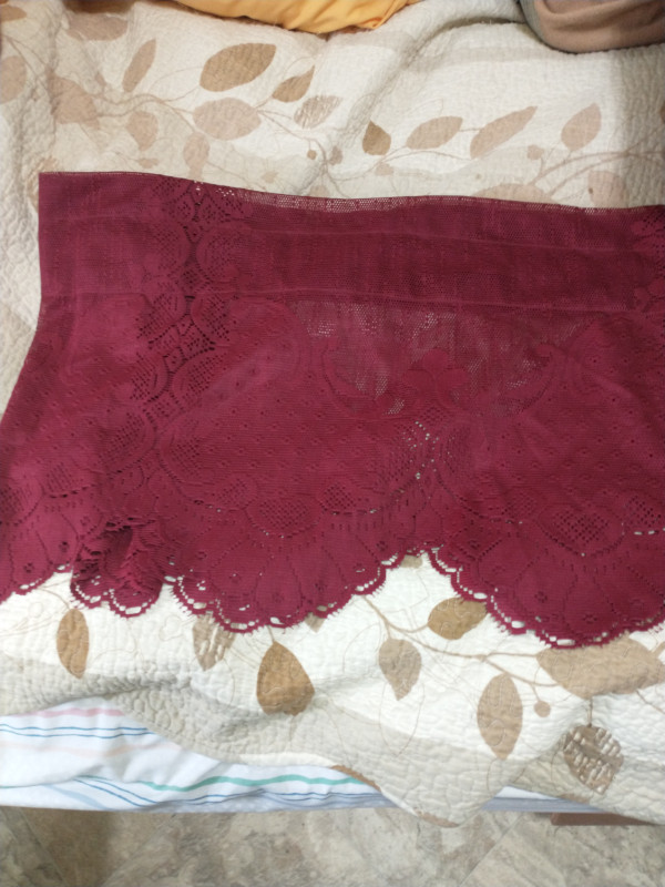 red Burgandy valences for sale in Window Treatments in Cape Breton