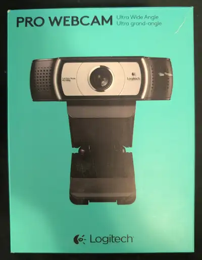 Logitech Pro Webcam 1080p Wide Angle, View more
