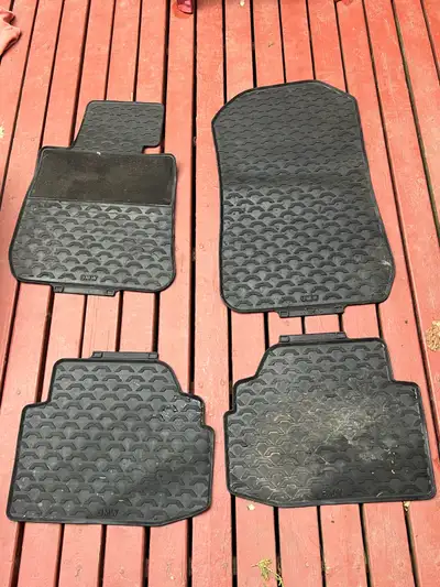 BMW 3-Series Floor Mats With Carpet Heel Pad 2001-2011 $60