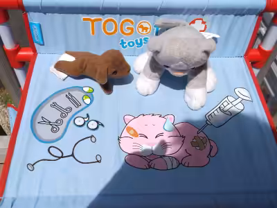 A sweet present! A very special gift for a little one who loves pets / animals! This is an interacti...