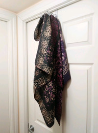 Cotton Scarves with Display Hanger