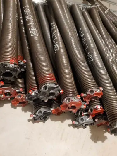 Residential garage door springs available in all sizes. Looking to fix your garage door? I’ve got yo...