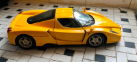 98 Ferrari Enzo (Mustard Yellow) Hot Wheels 1:18 Die Cast-No Box