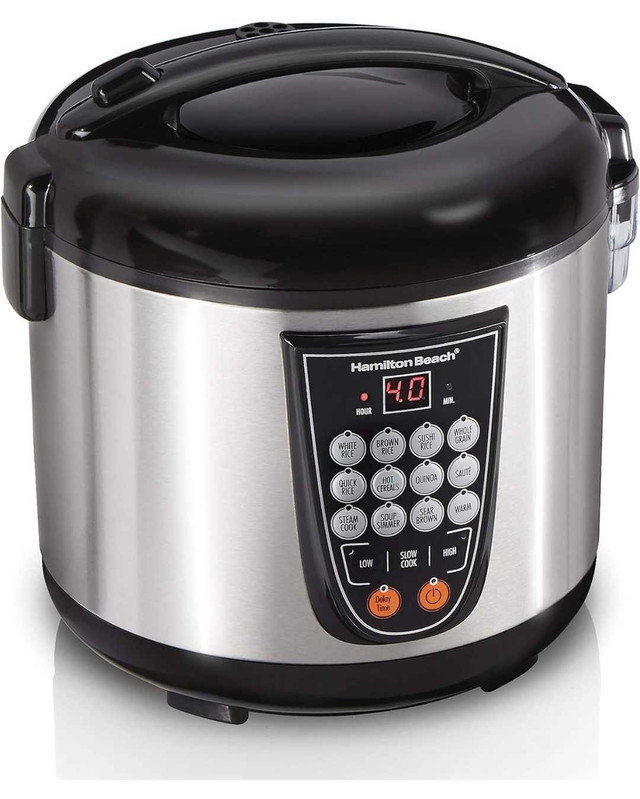 Hamilton Beach 14 in 1 Multi Cooker in Microwaves & Cookers in Calgary