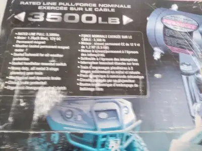 Winch for sale for ATV or UTV 3500 lb brand new never been used still in box $250 or best offer