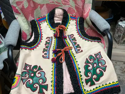 Festival Vest - Eastern European Vest.  Size Small, View more