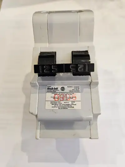 Stab lok disjoncteur/ breaker 125 AMP, View more
