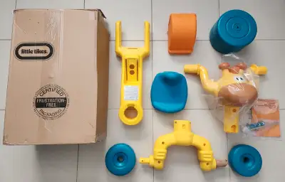 LITTLE TYKES GO AND GROW LIL ROLLIN GIRAFFE BRAND NEW in OPEN BOX, never assembled For Ages 12-36 Mo...