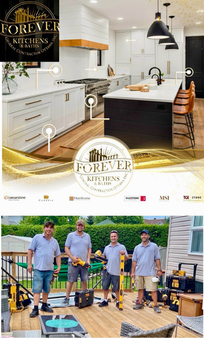 Forever Kitchens Company~Ottawa General  Contractors~35 Years.