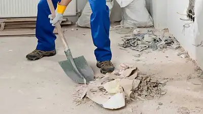 hardworking guy looking for construction site clean up work , View more