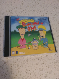 MTV'S BEAVIS & BUTTHEAD BUNGHOLE IN ONE PC CD ROM VIDEO GAME
