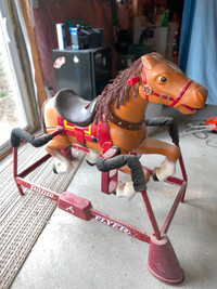 Radio flyer bouncing horse