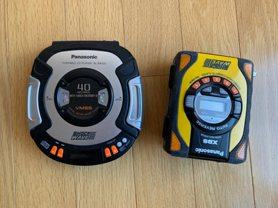 Panasonic CD Player SL-SW515 & Radio Cassette Player RQ-SW30, View more