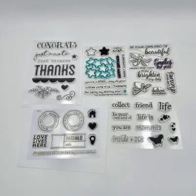 Clear Stamp Lot Lawn Fawn How You Bean? Sentiments Words Studio, View more