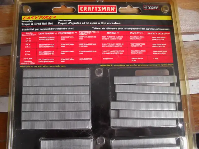 Staples And Brad Nails Heavy Duty 4000 In Package63735875908353120