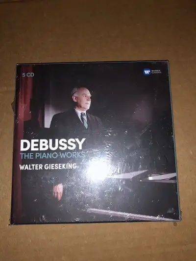 Debussy: Complete Piano Works (5CD) walter gieseking, View more
