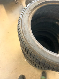 4 Michelin Alpin tires 245 / 45 R18