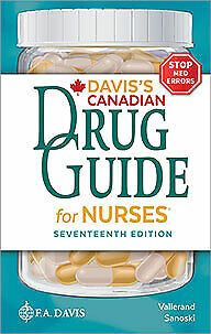 Davis's Canadian Drug Guide for Nurses 9781719640077