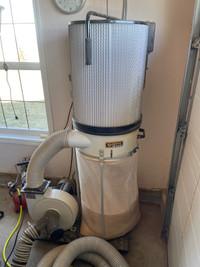 Craftex 1.5 hp dust collector 