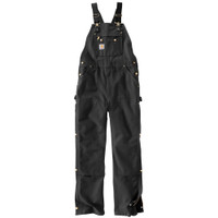 CARHARTT Men's R37 Zip-To-Thigh Chap Unlined Front Bib Overall