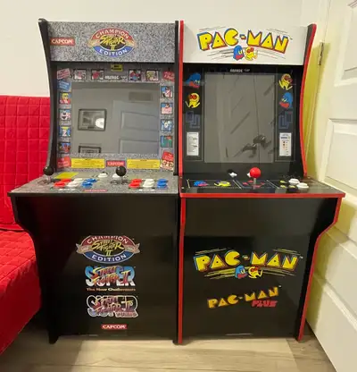 Selling both of our Arcade1Up arcade machines. Both are in very good condition and fully functional....