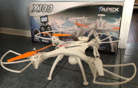 X100 APEX DRONE...DOUBLE THE PLAY TIME!