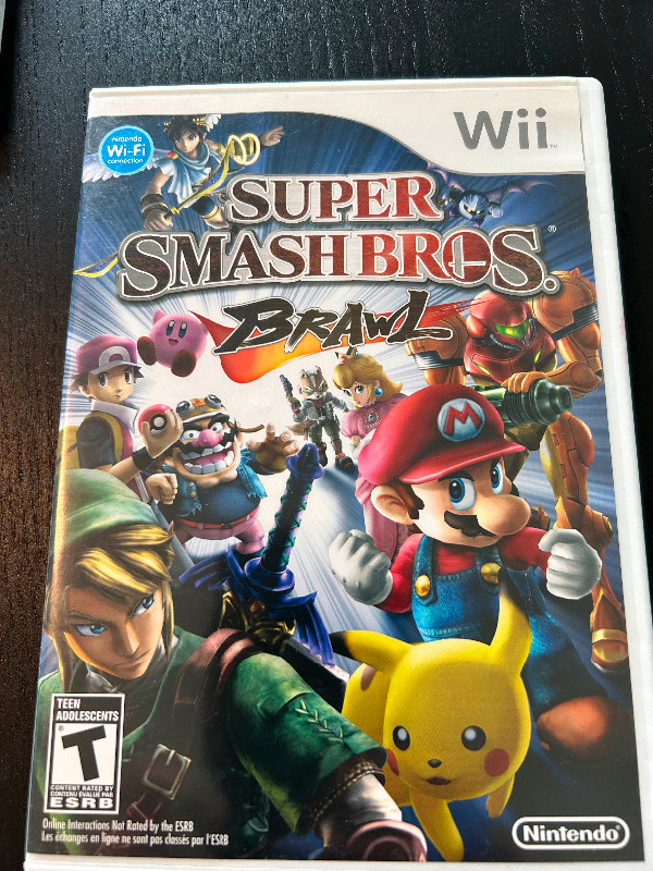Super Smash Bros. Brawl (Wii) - $30 in Nintendo Wii in Cambridge