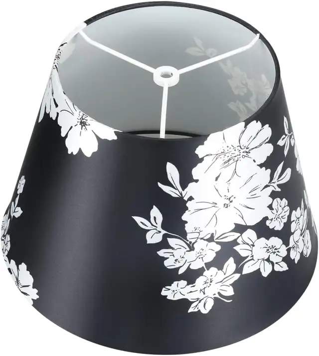 NEW (SET OF 2) Fabric Lamp Shade for Table/Bed/Floor Lamp - FBlk in Indoor Lighting & Fans in Markham / York Region - Image 6