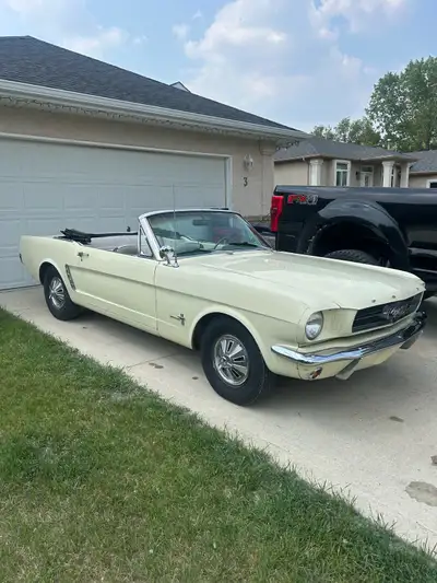 6 cyl, automatic, power steering and power top (new), and console. Was originally Champagne Beige (r...
