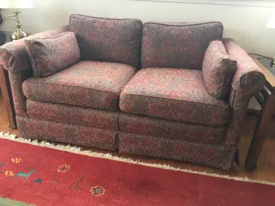 Patterned Loveseat Sofa, View more
