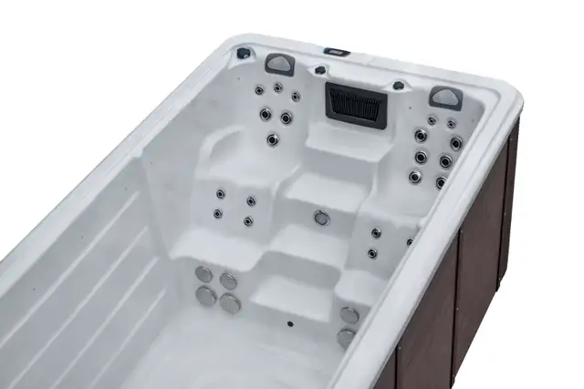 Brand New 20ft One Zone Swim Spas In Stock-Free Delivery+CraneKI in Hot Tubs & Pools in Kitchener / Waterloo - Image 8